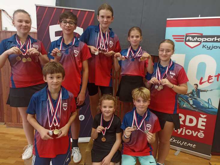 Okresní přebory U13 a U19 - medailové žně!